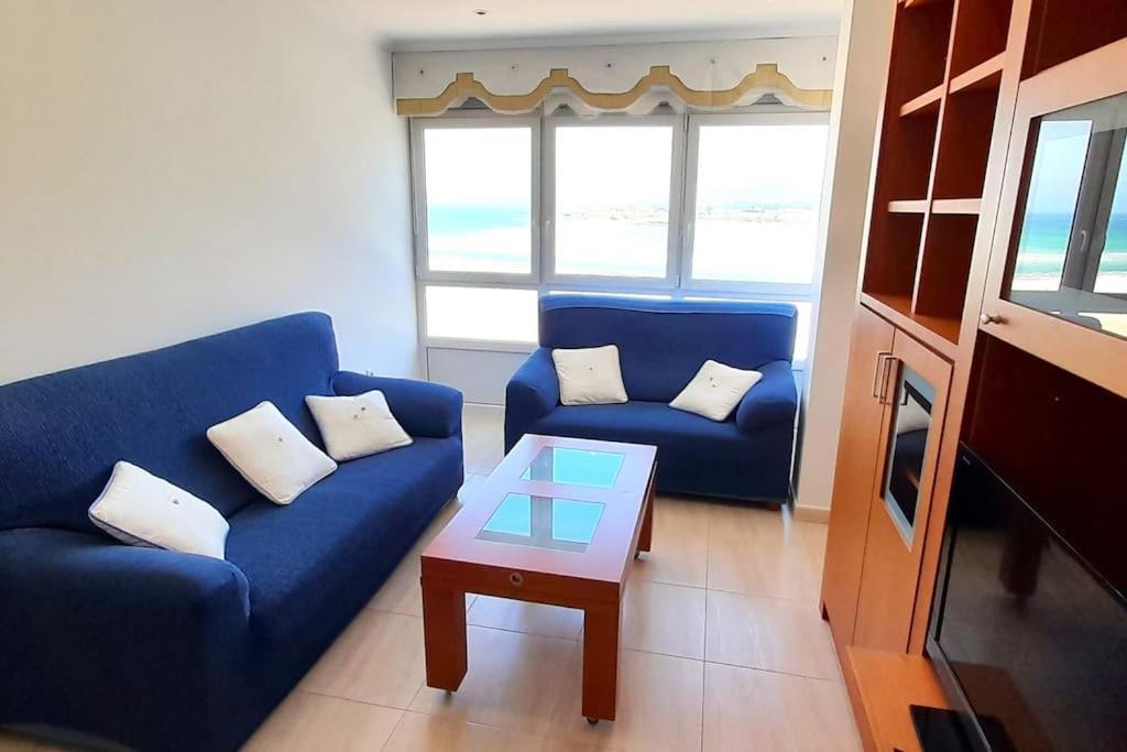 Apartamento Vistas Al Mar Con Piscina Y Terraza Foz Extérieur photo